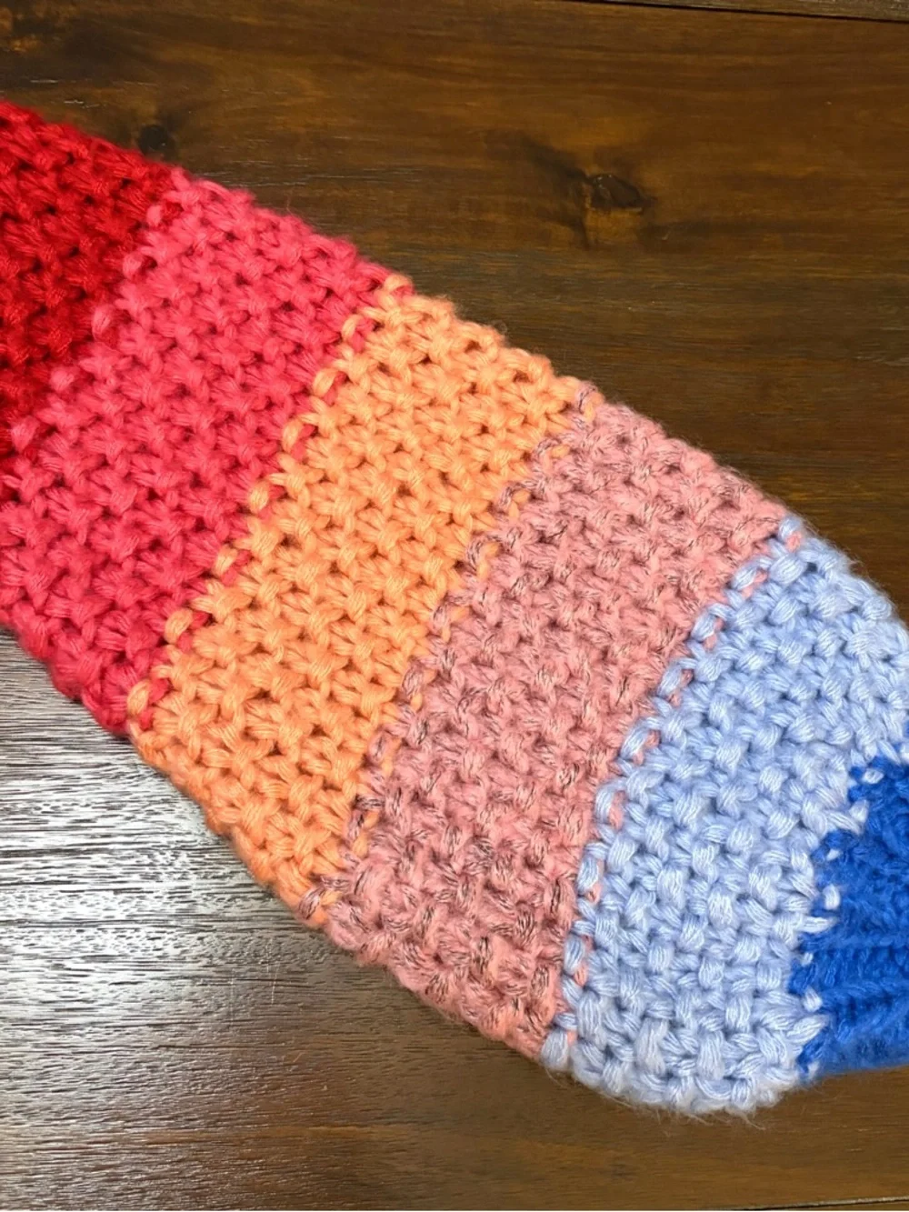 Blank NYC Catch The Rainbow Cardigan Multi Color Chunky Knit Sweater - Picture 12 of 14